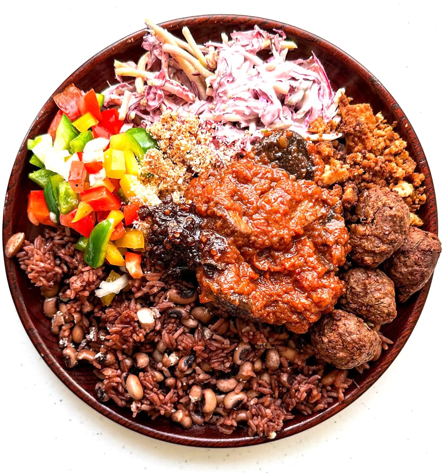Waakye meal